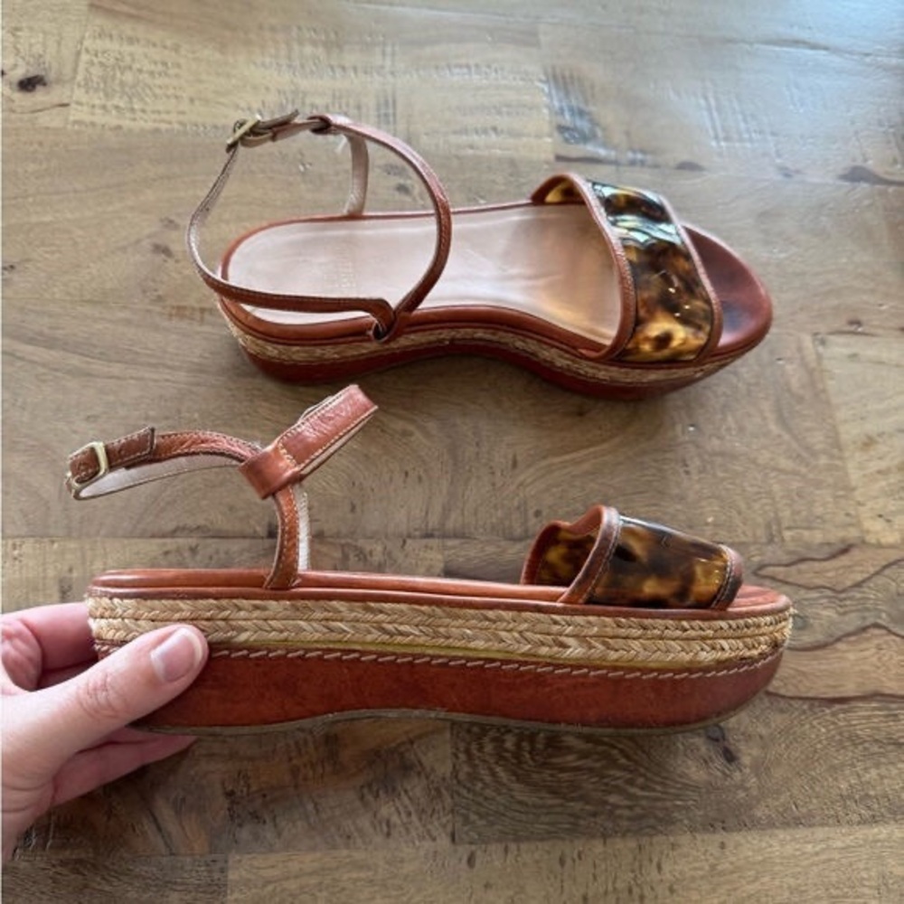 Brown Platform Sandals - image 1